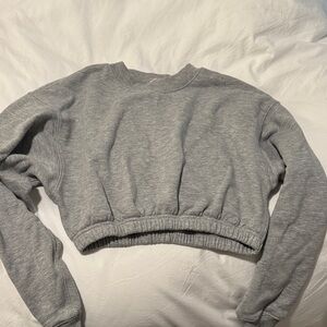Alo cropped sweatshirt